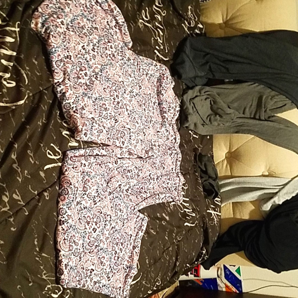 Flower night pants